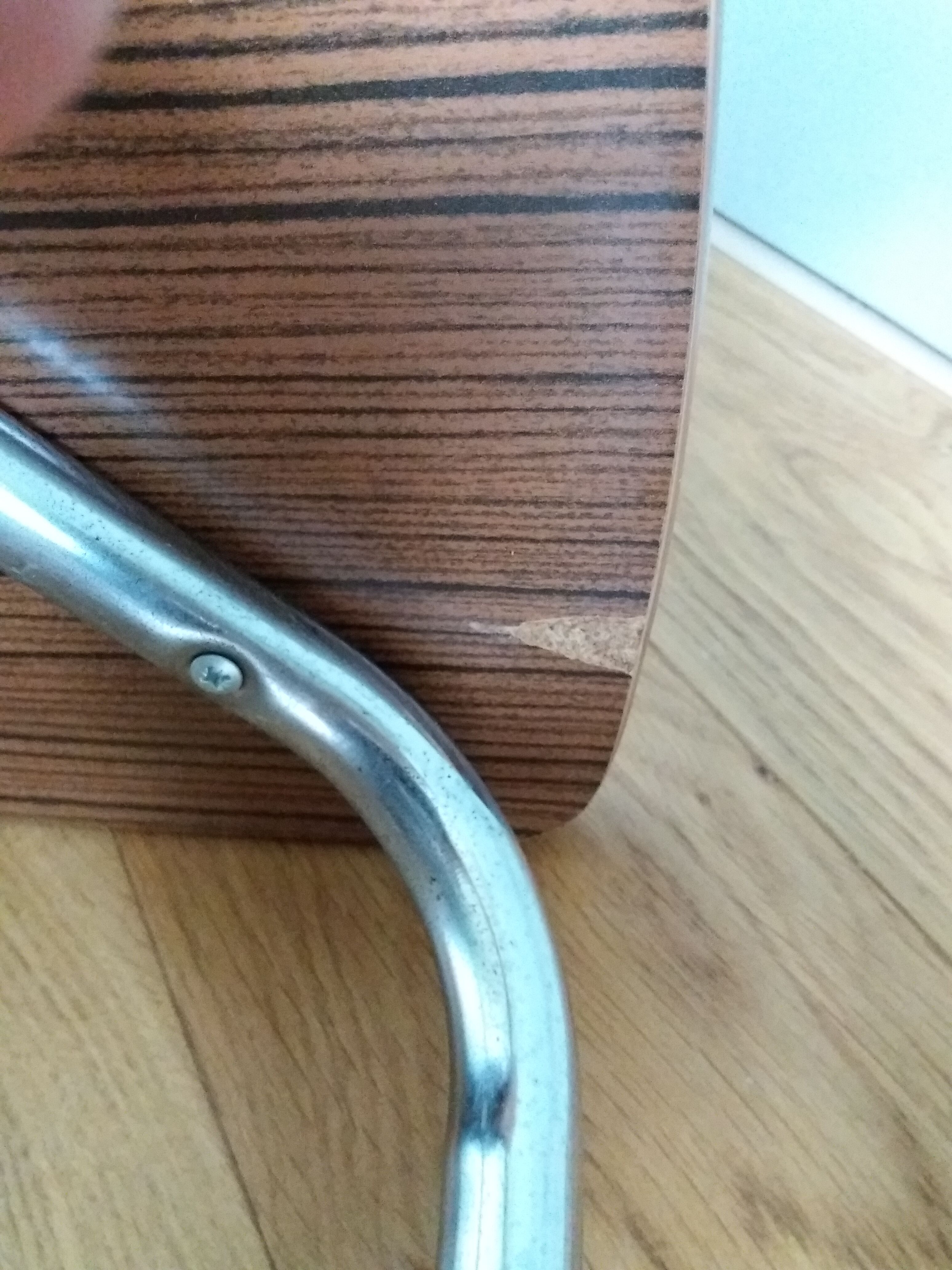 Walking step ladder stool