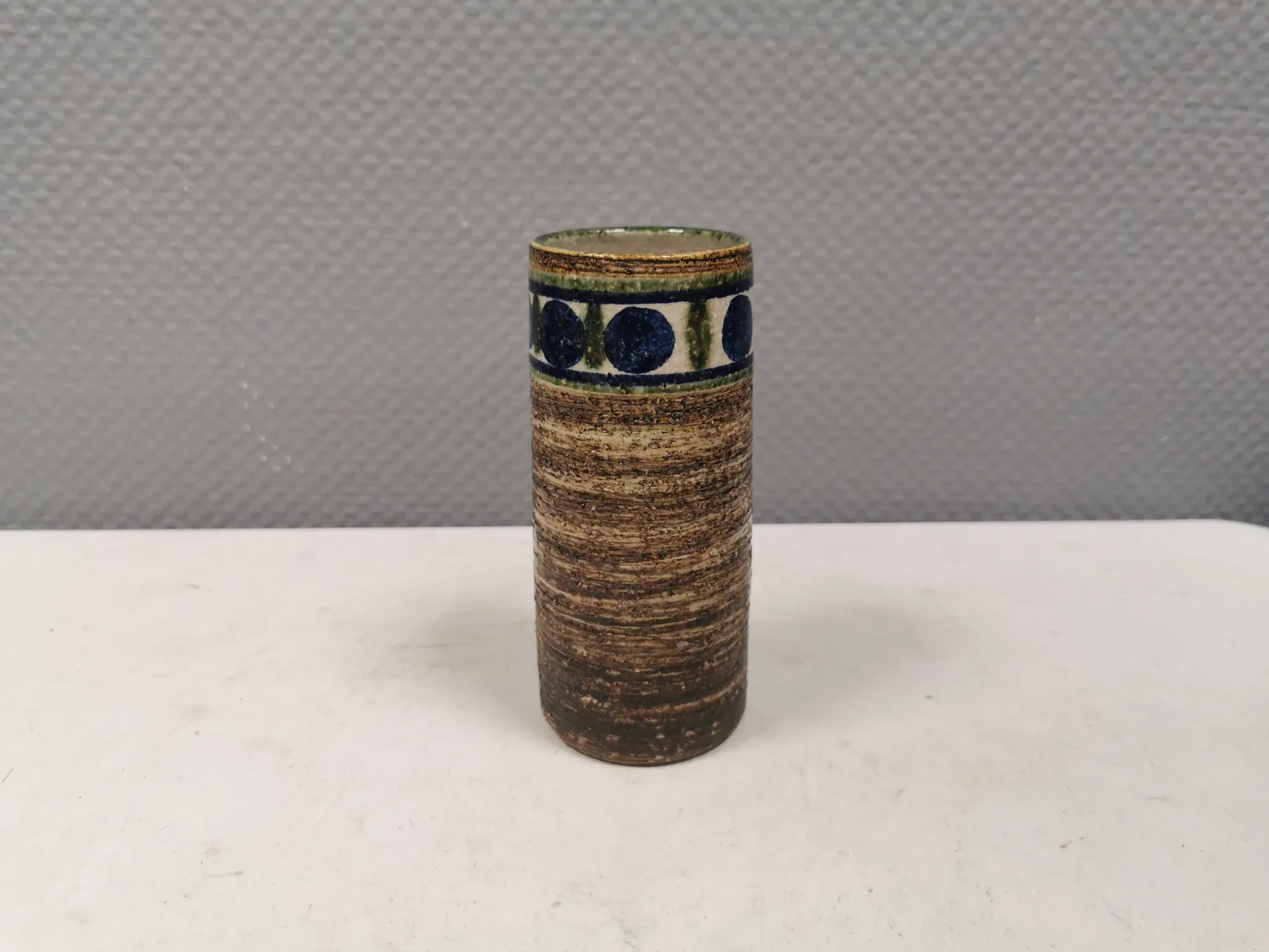 A ceramic vase from the Danish brand Kingo Keramik (KK), 1980s