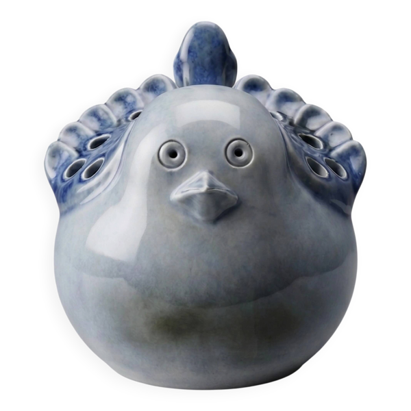 Pique-fleurs oiseau en porcelaine Virebent, France