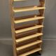Bibliothèque claustra 235 cm modulable design 1950.