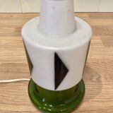 Opaline lamp "Scandinavian design 1950".