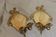 Pair Of Mid Century Swedish Brass Sconces