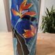 Vase vintage OTOGIRI floral