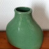 Green designer ceramic vase