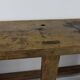 Former oak carpenter's workbench