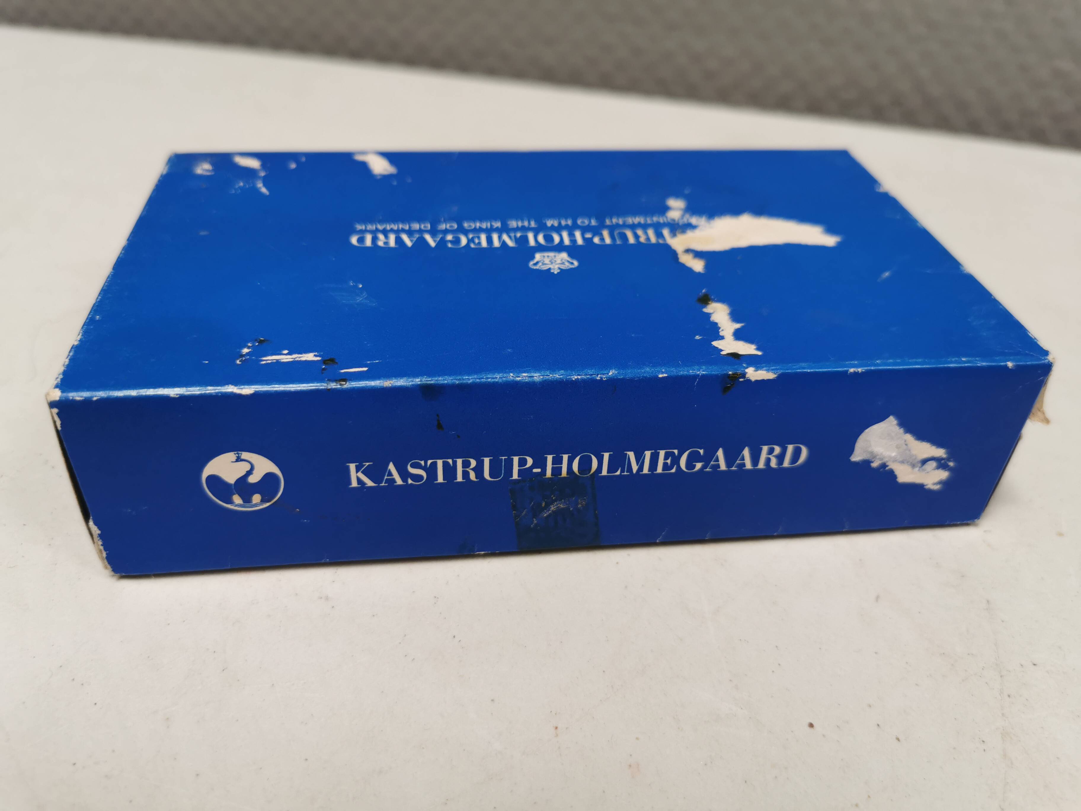 Two candleholders in turquoise/tranparent glass from Danish Kastrup-Holmegaard glassworks 1965-72