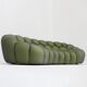 Green Bubble sofa by Roche Bobois