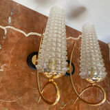 Pair of Arlus wall lights 1960