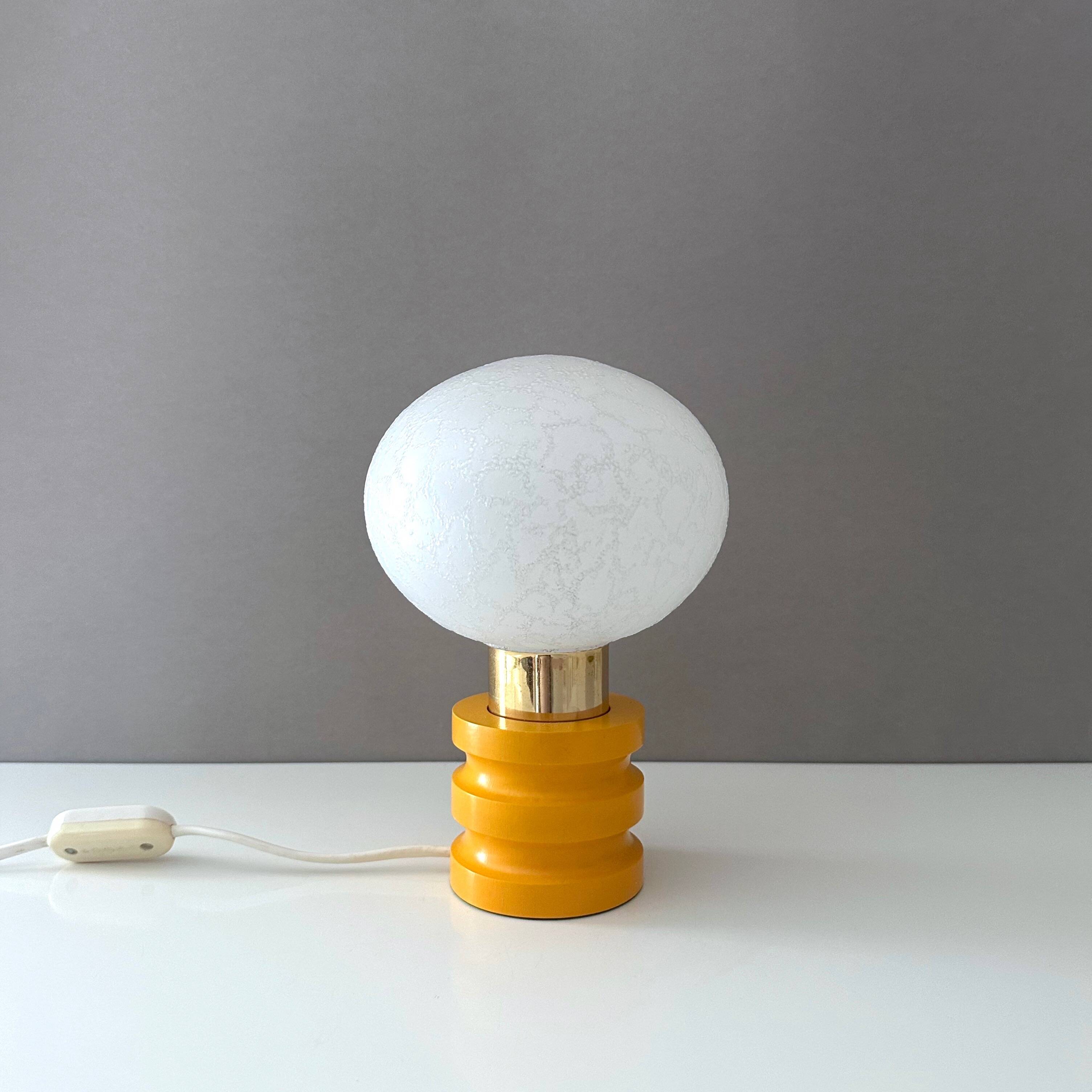 70's table lamp, bedside lamp, small table lamp, vintage interior