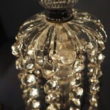 Napoleon III chandelier with crystal pendants, signed Portieux 19th century