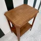 Art Deco side table in wood