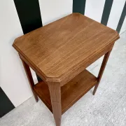 Art Deco side table in wood