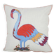 Vintage embroidered cushion cover 46x46 cm