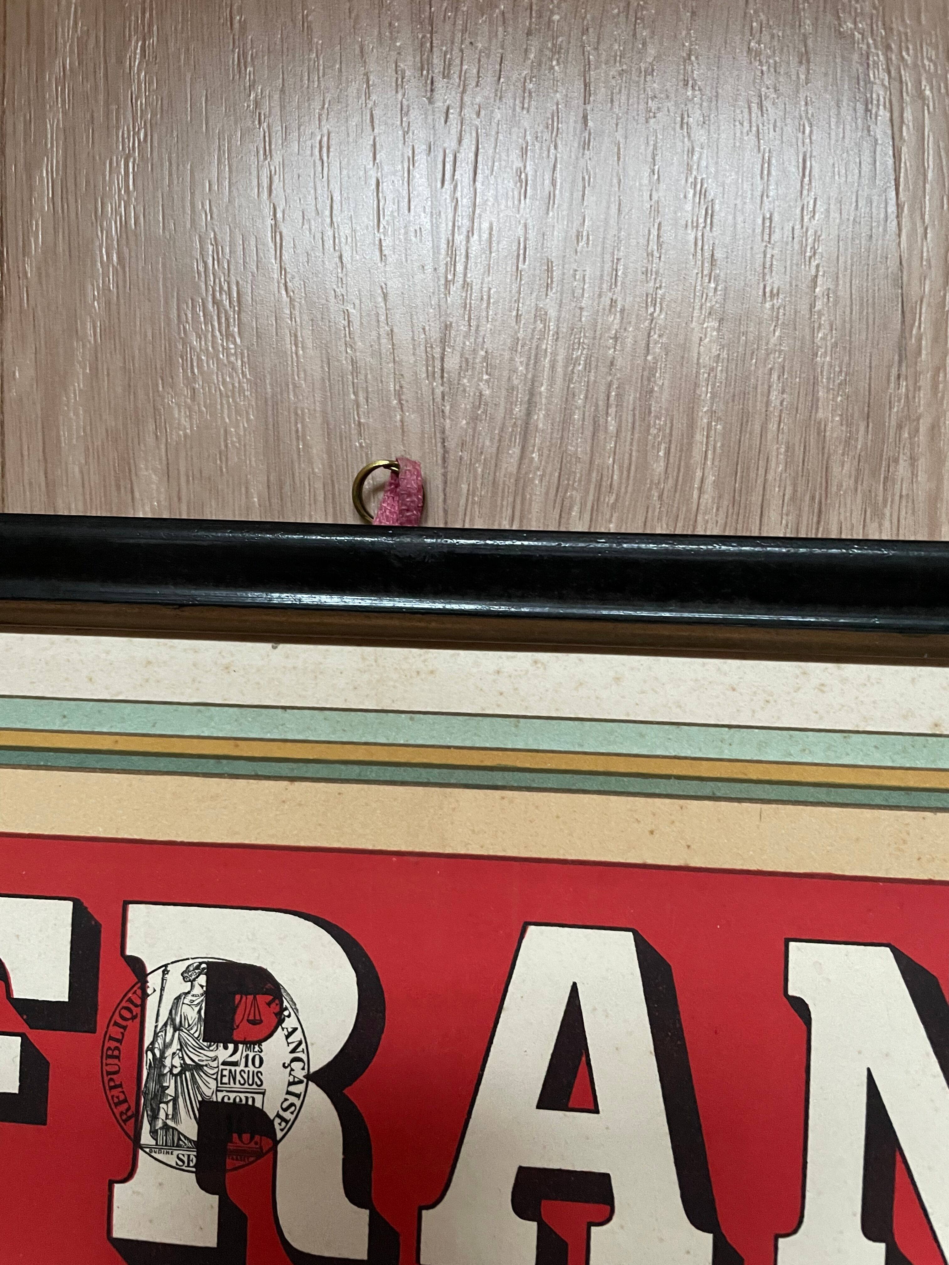 Poster la france assurance 1900