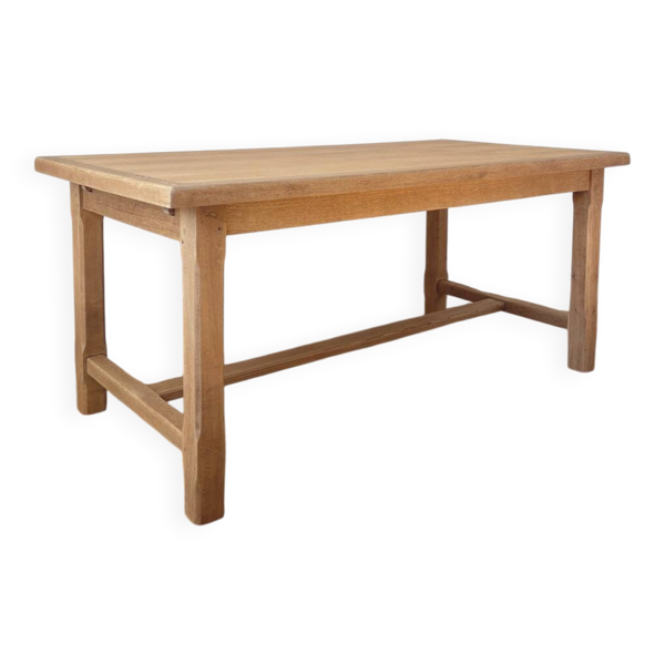 Table de ferme en chêne massif avec rallonges — Beyit