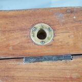 Chest, bench in teak