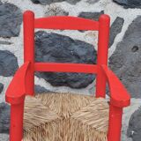 Mulched high chair for children