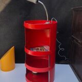 1960 Louis April denim design cardboard shelf