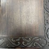 Asian style low furniture carved in solid wood