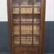 Armoire vitrine porte vitrée bois art déco