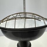 Enameled industrial lamp
