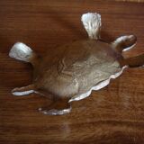 Tortue en laiton vide poche