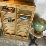 Curtain cabinet raw oak binder