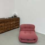 Armchair Soriana Afra and Tobia Scarpa 60s Cassina
