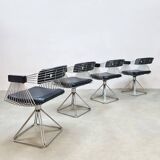 Vintage design Delta dining set table & chairs Rudi Verelst Novalux