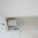 Floor lamp metal white design Aluminor