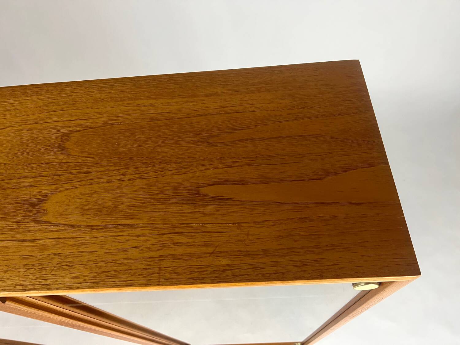 Buffet haut vintage en teck, design années 60/70
