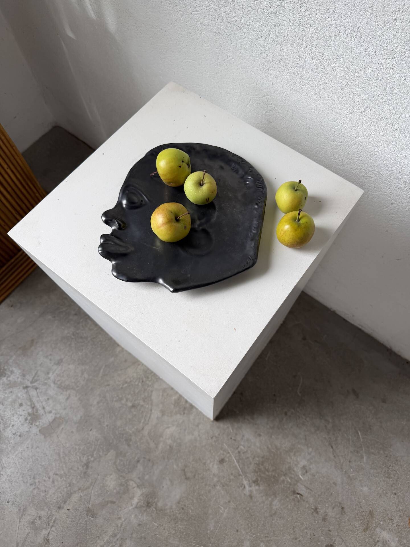 Assiette céramique visage 1950 GAM