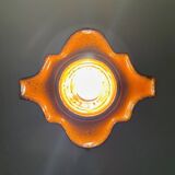 Vintage ceramic wall lamp, Hustadt wall lamp, Pop Art