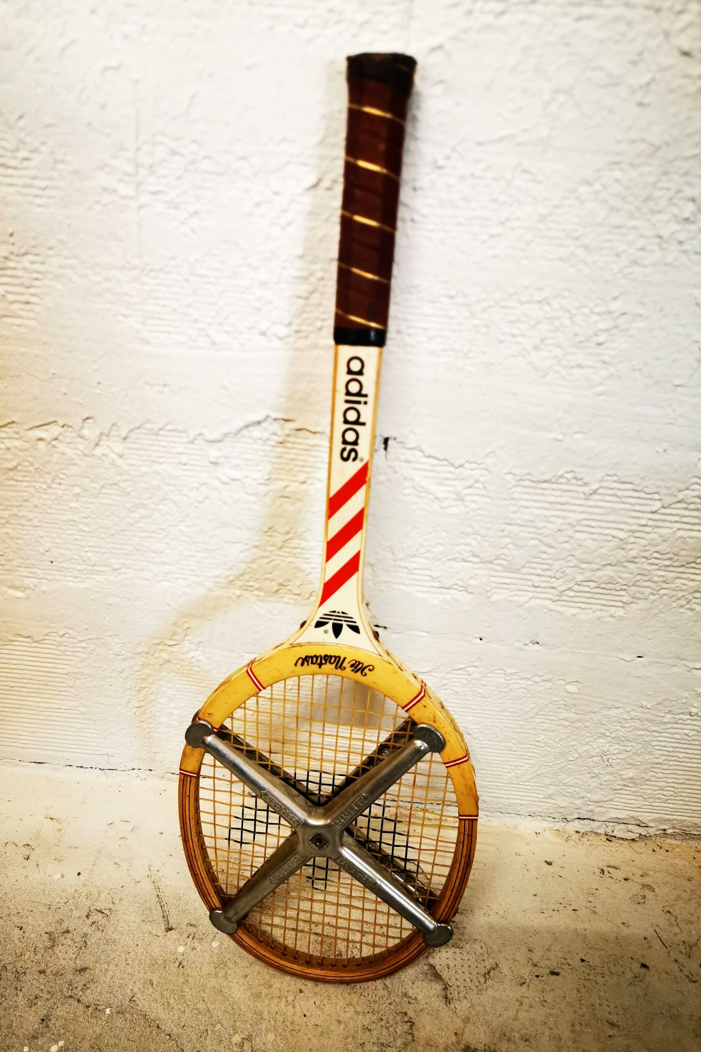 Adidas Ilie Nastase vintage racket