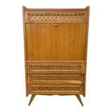 Rattan decorator secretary