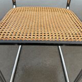 Cesca design chair b32 model in black and chrome