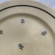 Flat round earthenware dish