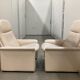 Exceptional and rare Pair of De Sede DS-50 adjustable Lounge Chairs