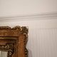 Antique Rectangular Wall Mirror Gold Wood Louis XV XVI Moulding 100x40cm