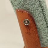 Pair de fauteuil le vert menthe l'année 1970