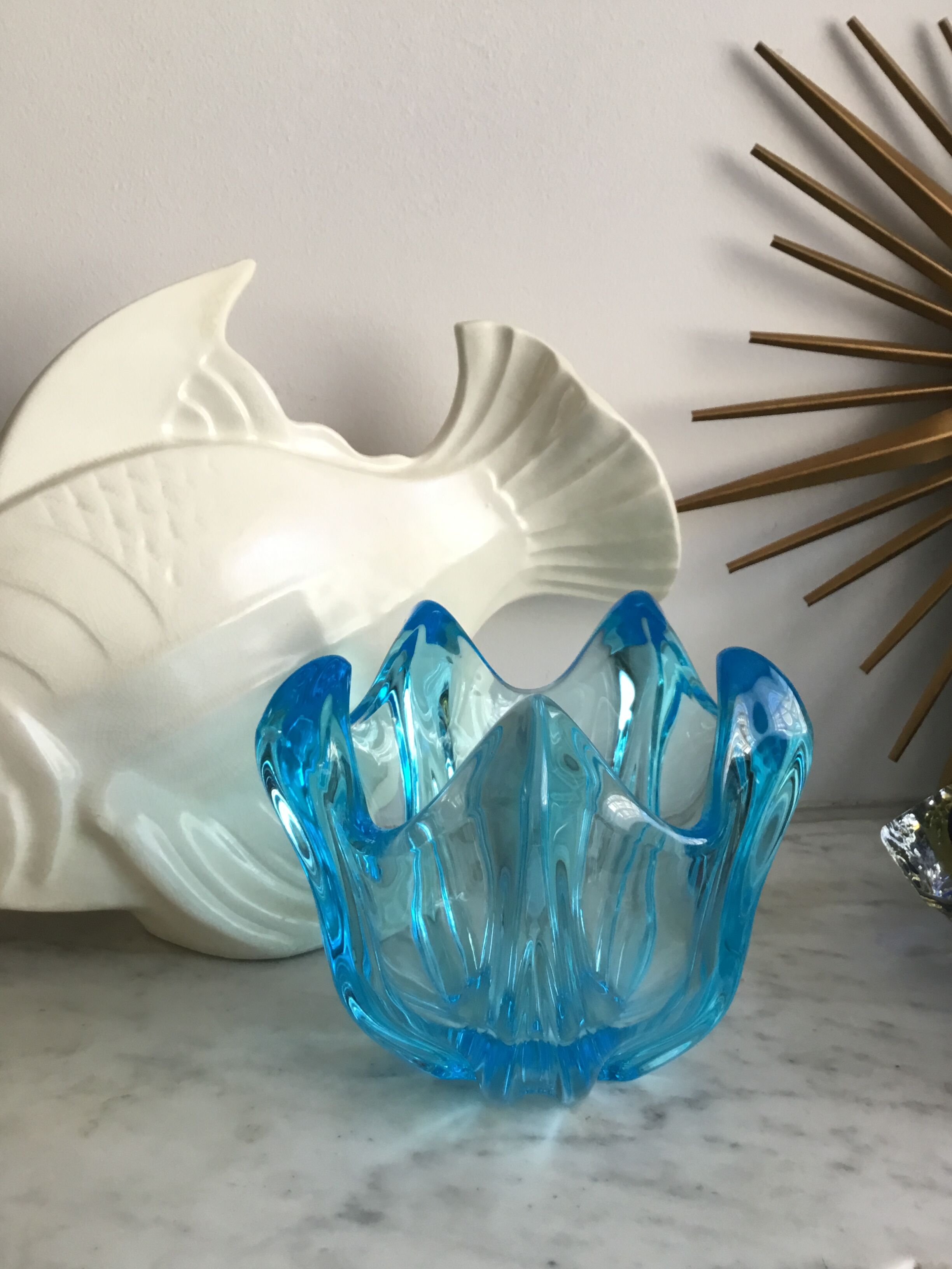 Large Murano glass vase