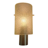 Midcentury Glass and Chrome Wall Lamp, Germany, 1970s