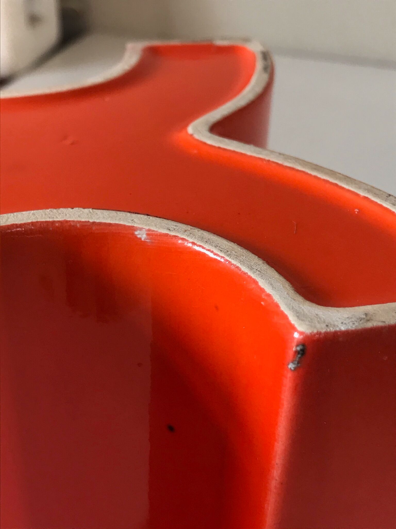 Vase en céramique française design années 70