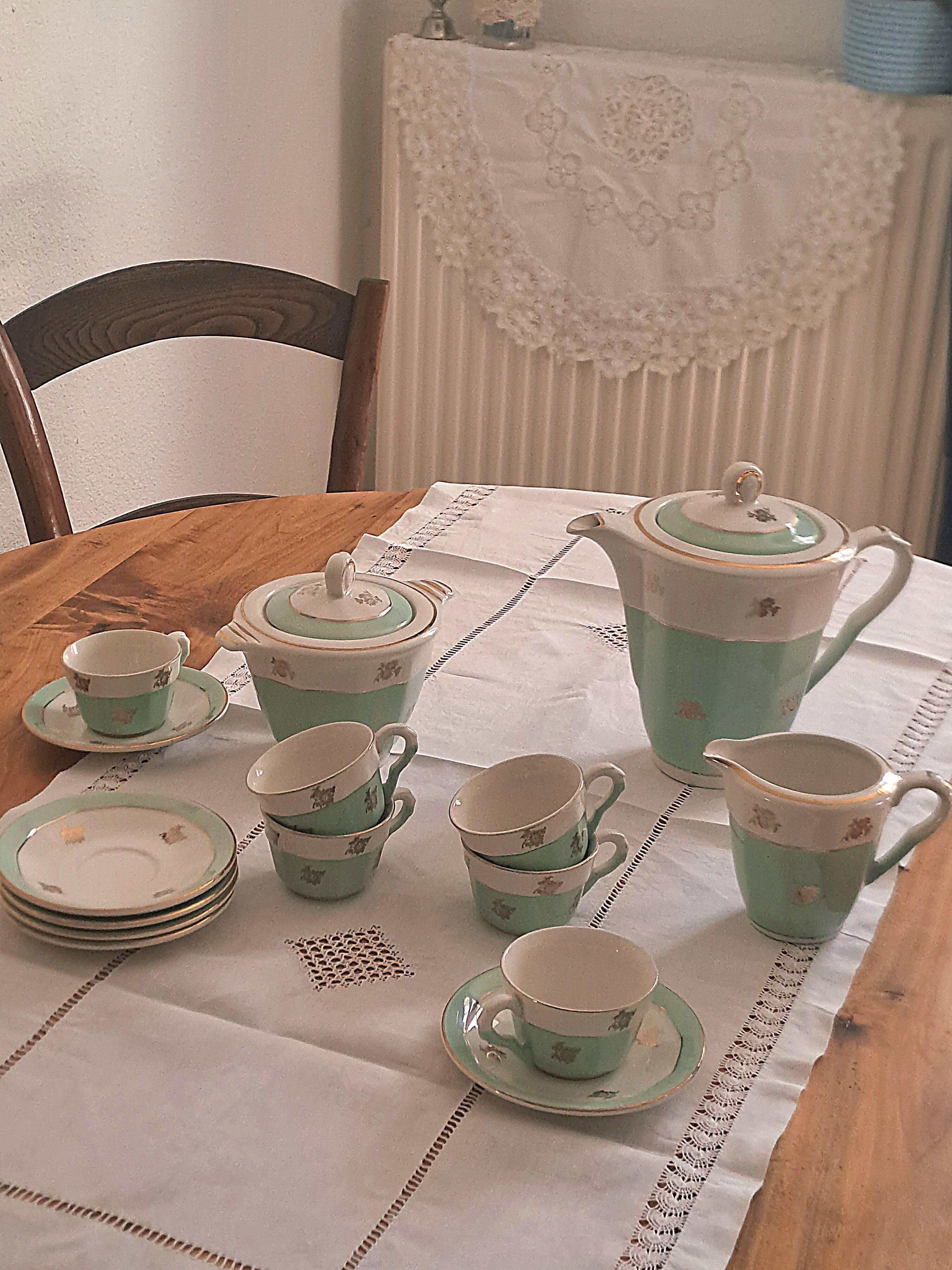 Coffee service Moulin des Loups model "Emeraude"