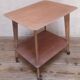 Table served legs compass with wheels 1950s