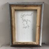 Cubist bouquet painting