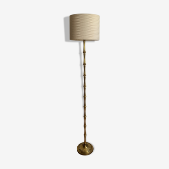 Lampadaire laiton vintage