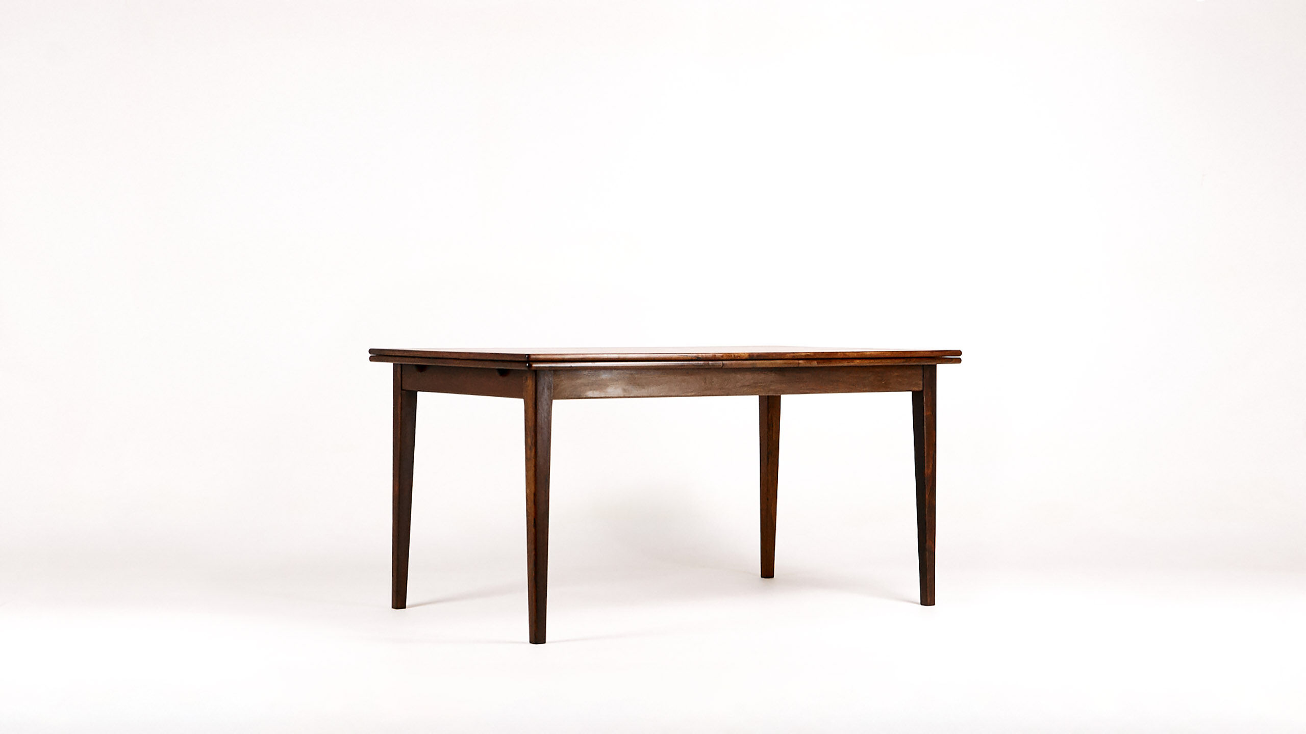 Rosewood dining table, Ivan Gern Møbelfabrik. Denmark, C.1960