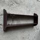Antique wooden wall shelf, 133cm long