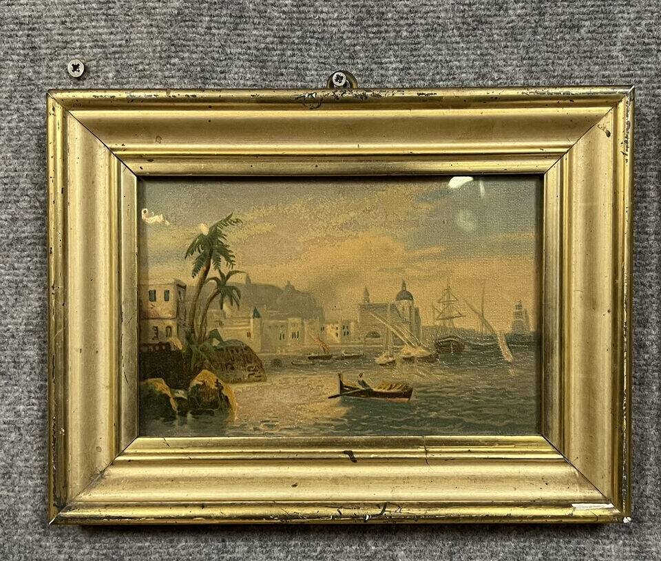 Cleto Capri: Two orientalist watercolors from the late 19th century